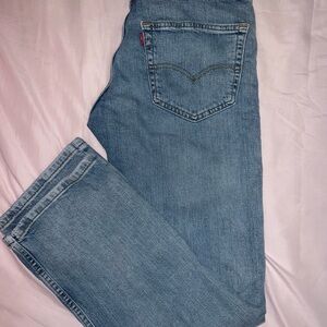 Levi's Men's Light Blue Straight Jeans